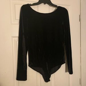 Velvet bodysuit